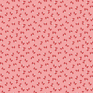 Calico - Cherries Heirloom Coral by Lori Holt
