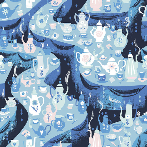 Down the Rabbit Hole - Tea Party Sky by Jill Howarth