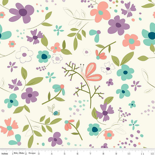 Hello Spring - Main Cream by Sandy Gervais