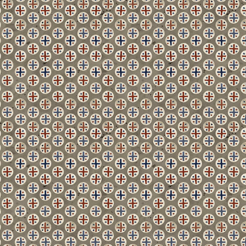 Bright Stars - Dots Greige by Teresa Kogut