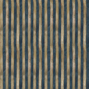 Bright Stars - Stripes Blue by Teresa Kogut