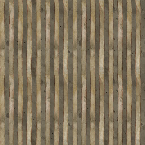 Bright Stars - Stripes Greige by Teresa Kogut
