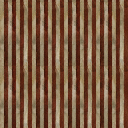 Bright Stars - Stripes Red by Teresa Kogut