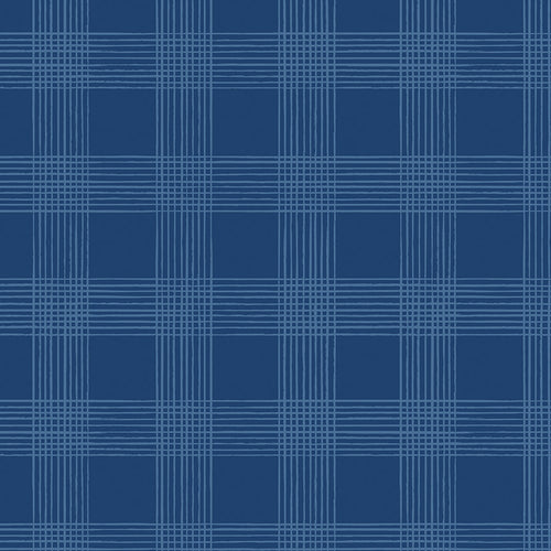 Land of the Brave - Plaid Navy by My Mind's Eye
