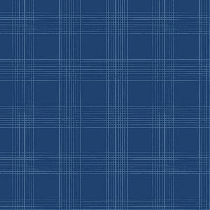 Land of the Brave - Plaid Navy by My Mind's Eye