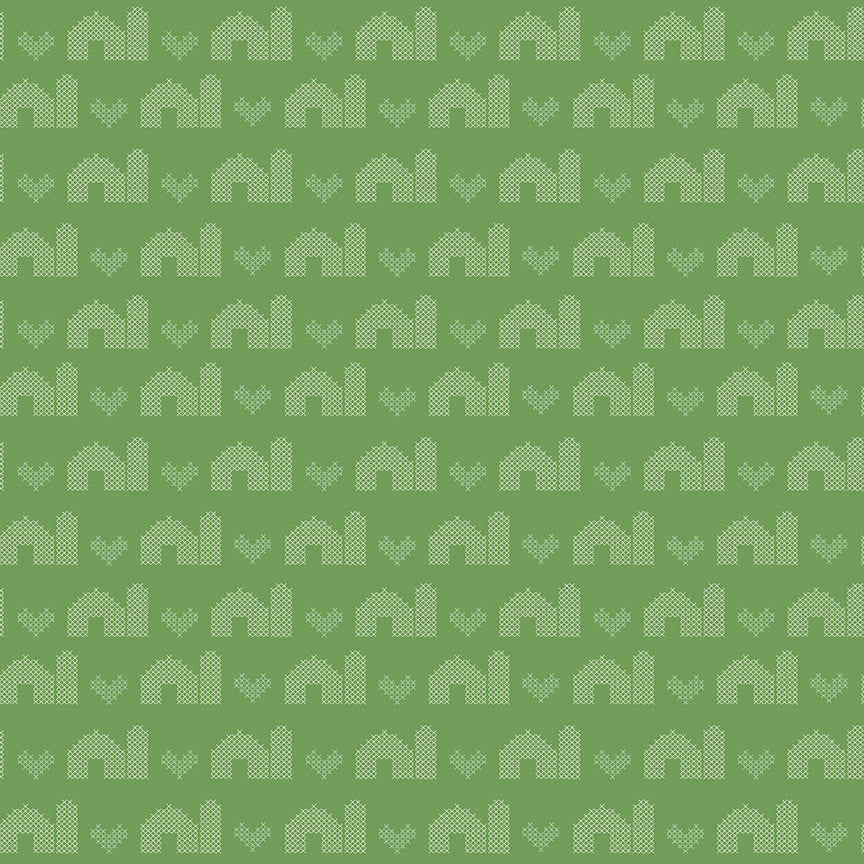Sweet Acres - Barn Stitch Basil by Beverly McCullough