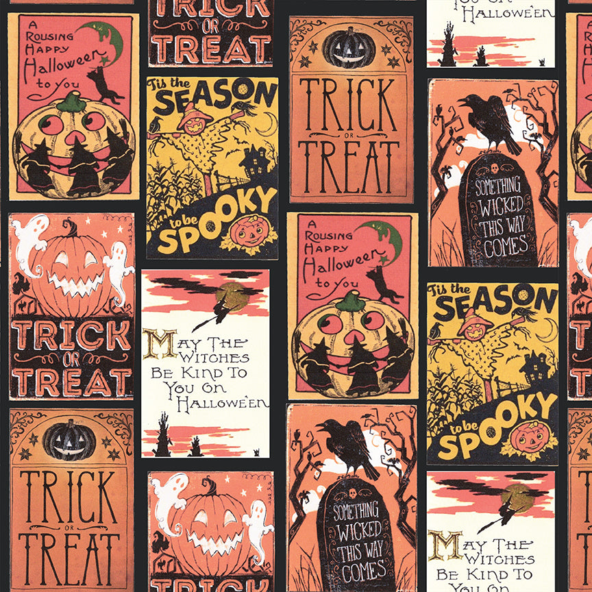 Fright Delight - Cards Black by Lindsey Wilkes