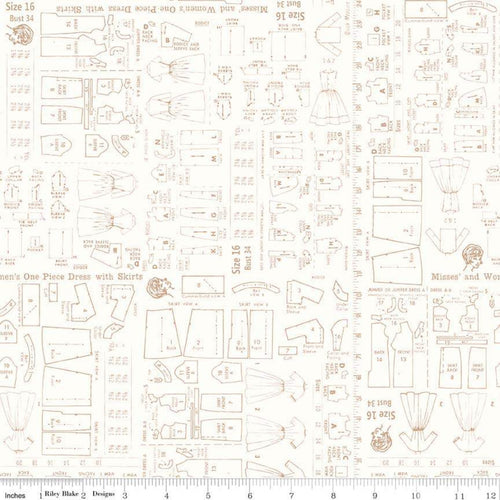 Bee Backgrounds - Pattern Brown by Lori Holt