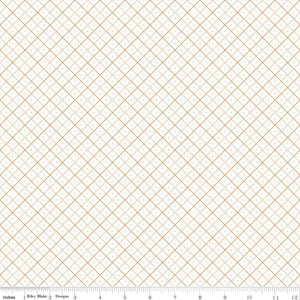 Bee Backgrounds - Grid Orange by Lori Holt