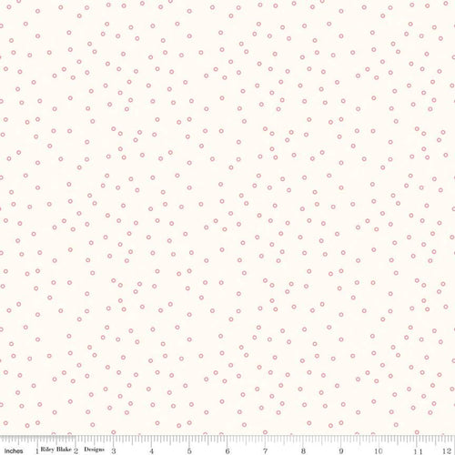Bee Backgrounds - Tiny Circle Coral by Lori Holt