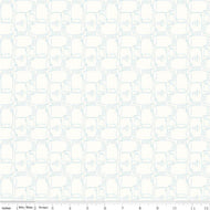 Bee Backgrounds - Canning Jar Aqua by Lori Holt