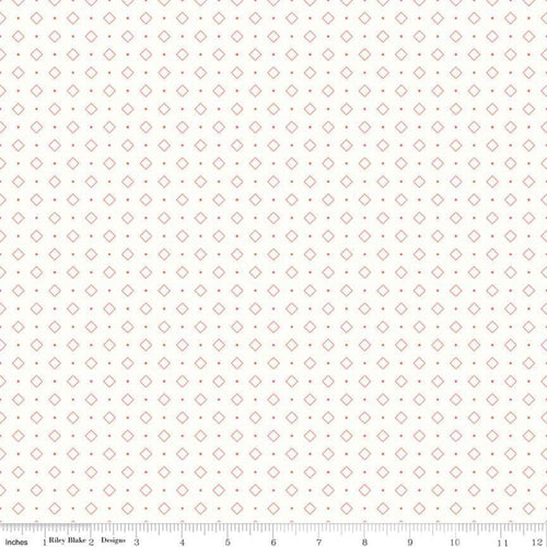 Bee Backgrounds - Diamond Coral by Lori Holt