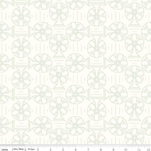Bee Backgrounds - Cool Green by Lori Holt