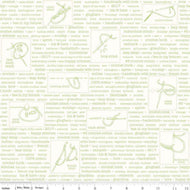Bee Backgrounds - Handmade Light Green by Lori Holt