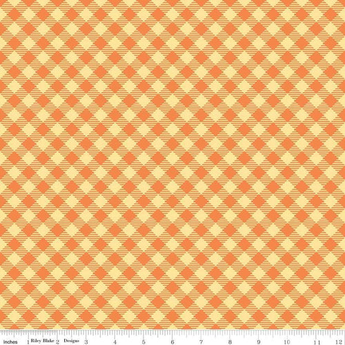 Bee Basics - Gingham Orange by Lori Holt