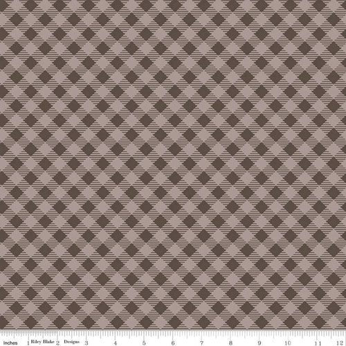 Bee Basics - Gingham Raisin by Lori Holt