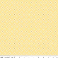 Bee Basics - Stitched Flower Yellow by Lori Holt