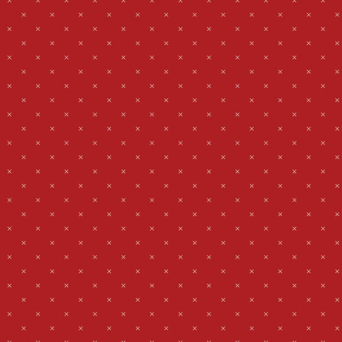 Bee Cross Stitch - Barn Red by Lori Holt