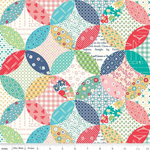 Vintage Happy 2 - Quilted Multi by Lori Holt