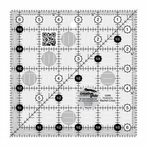 Ruler - 6 1/2" Square by Creative Grids