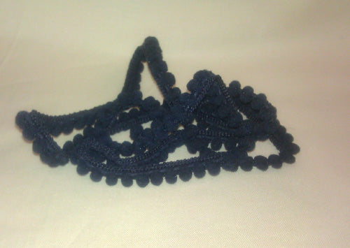 Mini Pom Poms - Black by Dames of the Needle