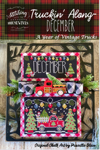 Truckin' Along - December by Stitching With the Housewives