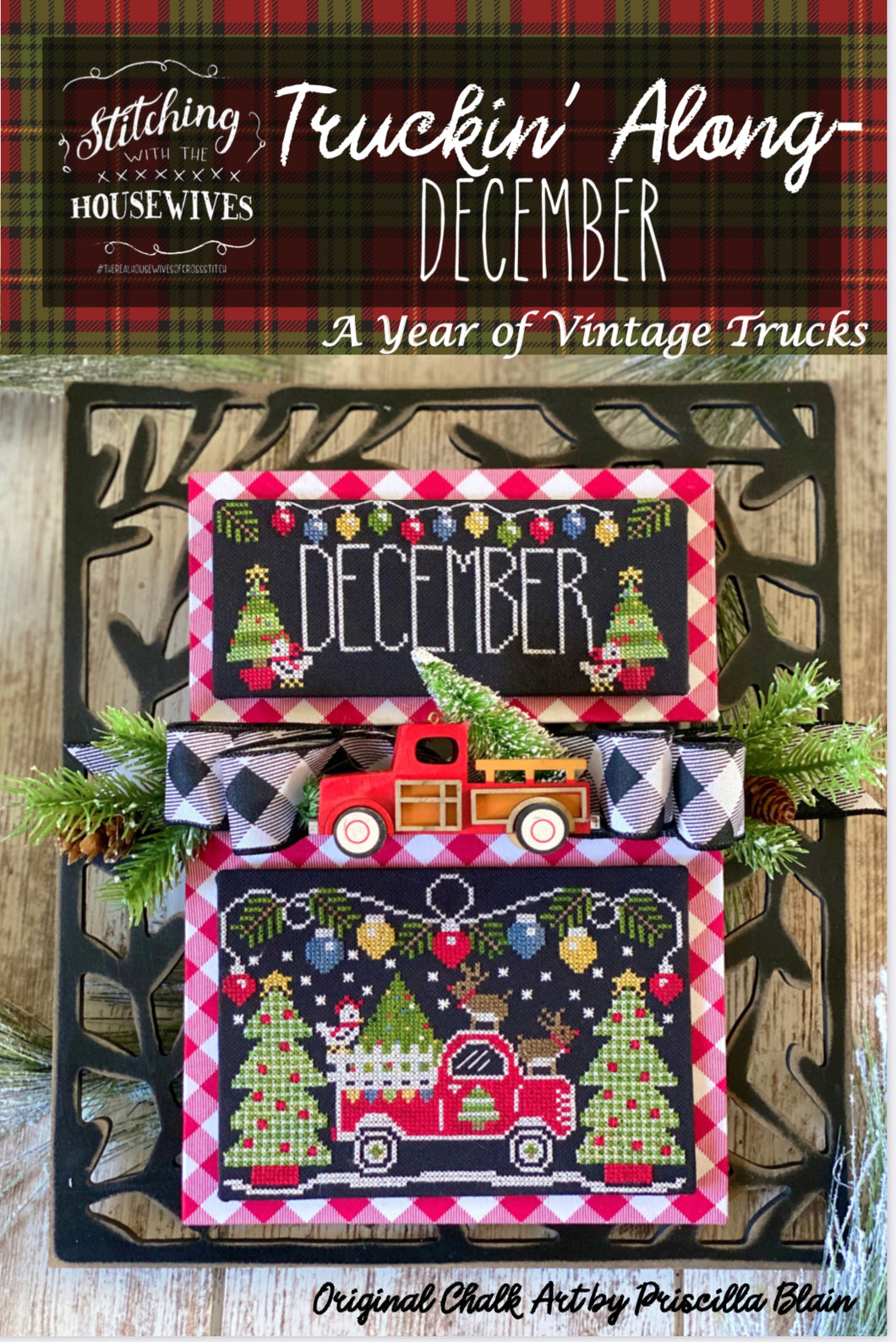 Truckin' Along - December by Stitching With the Housewives