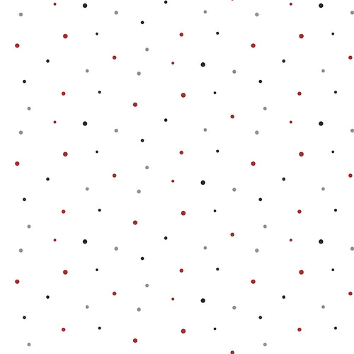 Hello Winter - Flannel Dots Multi by Tara Reed