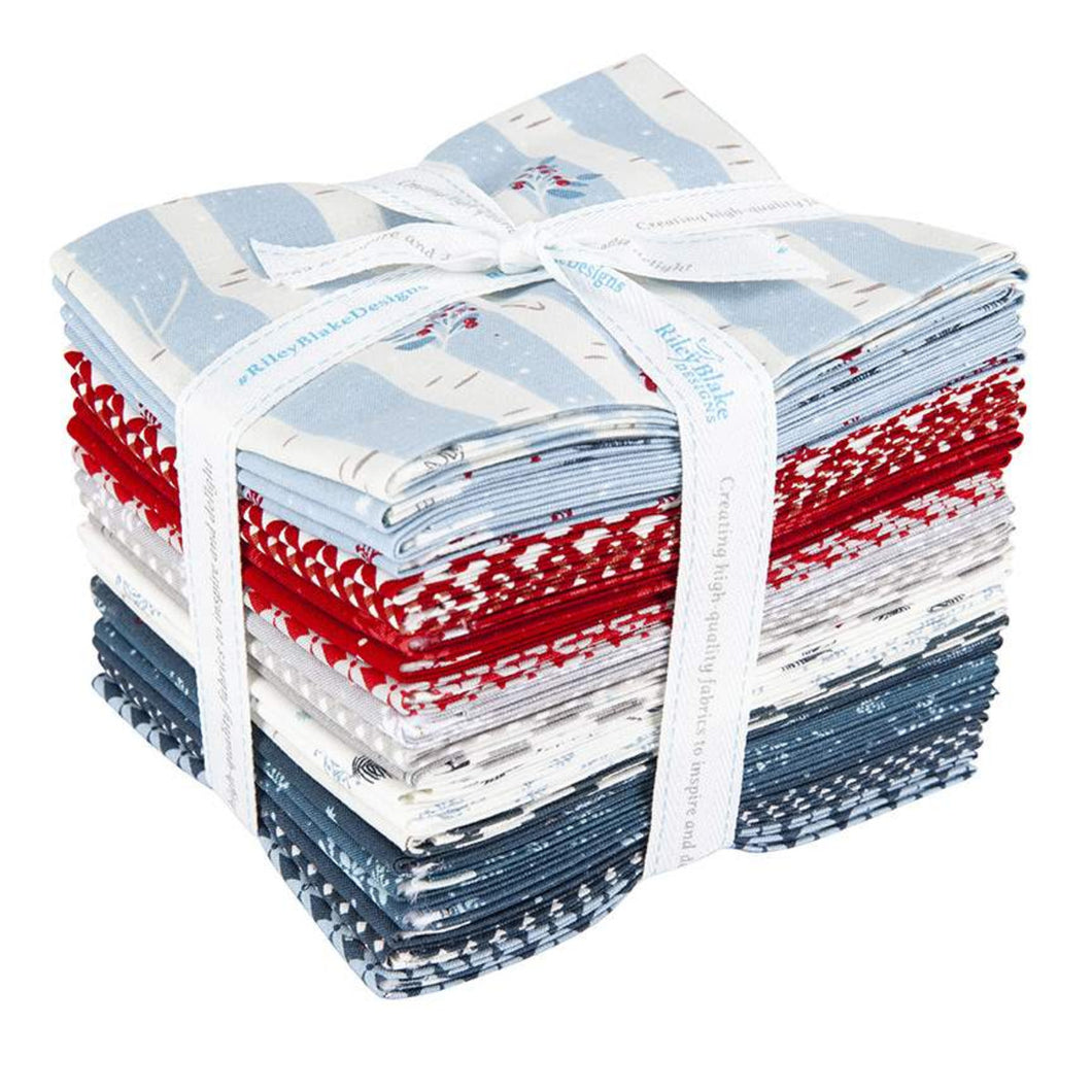 Winterland Fat Quarter Bundle by Material Girl Quilts
