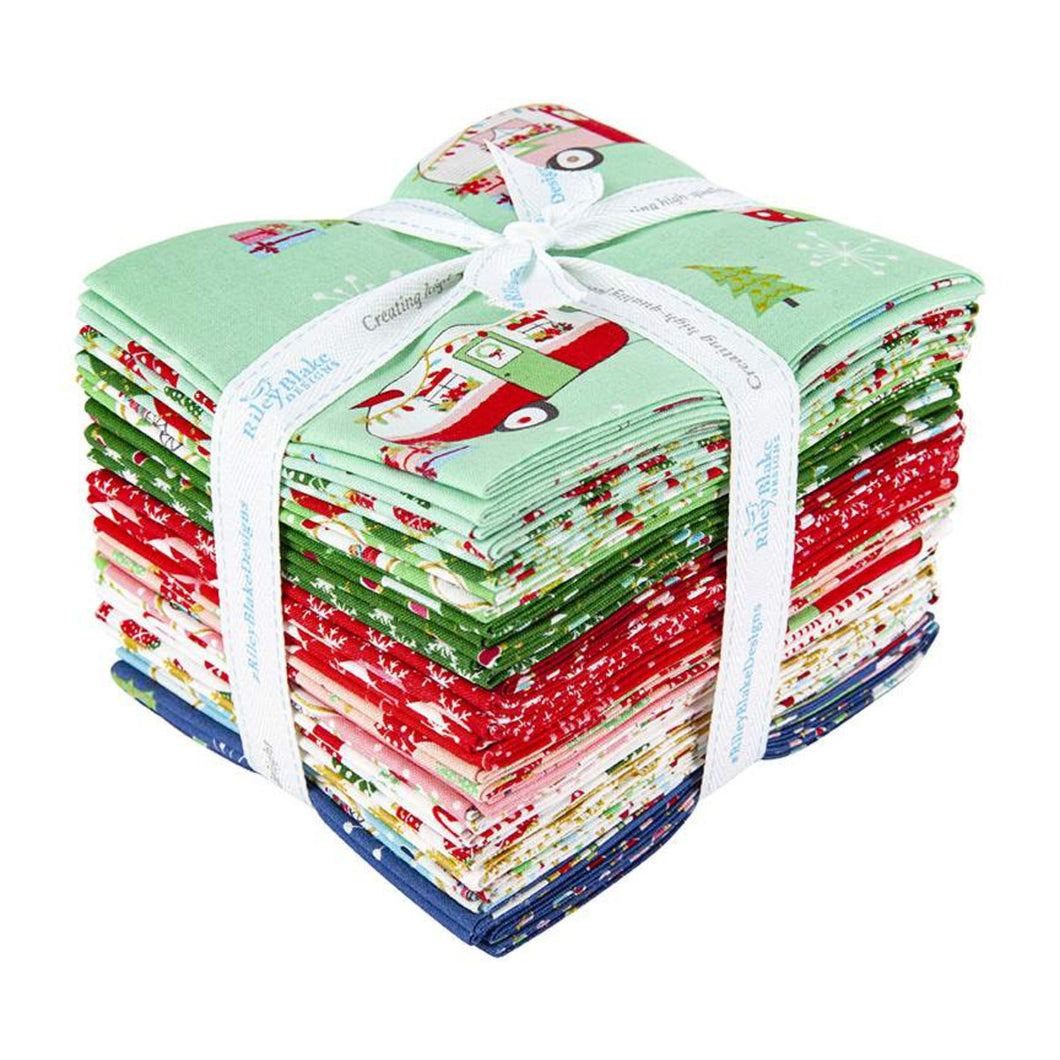 Christmas Adventure Fat Quarter Bundle by Beverly McCullough