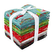 Load image into Gallery viewer, Snowed In Fat Quarter Bundle by Heather Peterson
