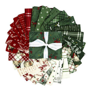 Old Fashioned Christmas Fat Quarter Bundle by My Mind's Eye