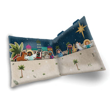 Load image into Gallery viewer, A Silent Night Nativity Felt Panel by Jennifer Long