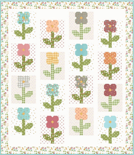 RESERVATION - Flower Shoppe Quilt Kit - Mini and Throw by Sherri and Chelsi