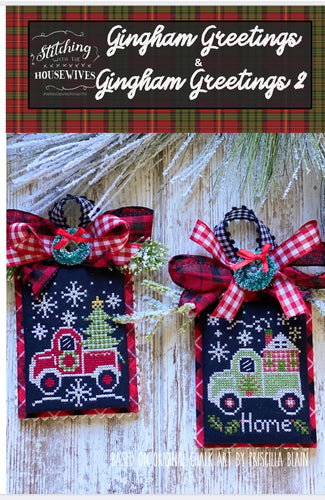 Gingham Greetings by Stitching With the Housewives
