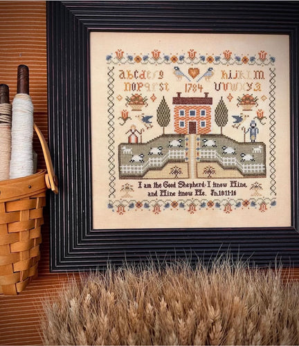 Good Shepherd Sampler by Annie Beez Folkart