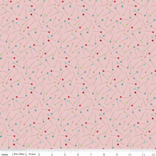 My Happy Place - Sewing Pins Pink by Lori Holt