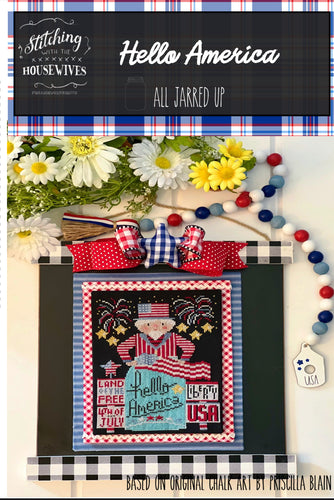 Hello America by Stitching with the Housewives