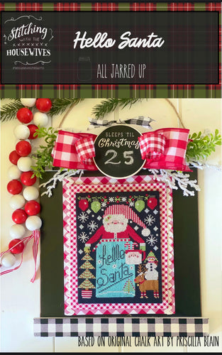 Hello Santa by Stitching with the Housewives