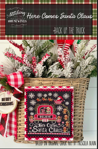 Here Comes Santa Claus by Stitching with the Housewives