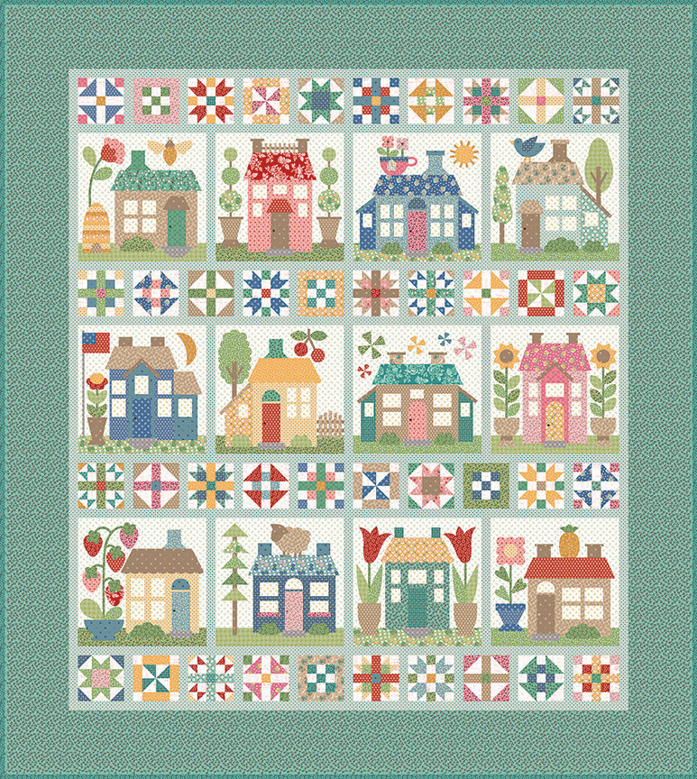 Home Town Sew Along Quilt Kit by Lori Holt