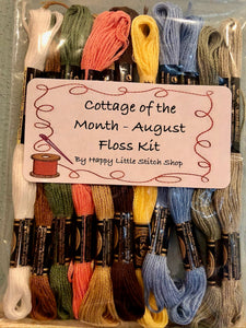 Floss Kit - Cottage of the Month - August