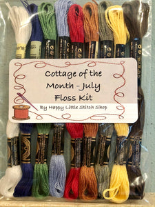 Floss Kit - Cottage of the Month - July