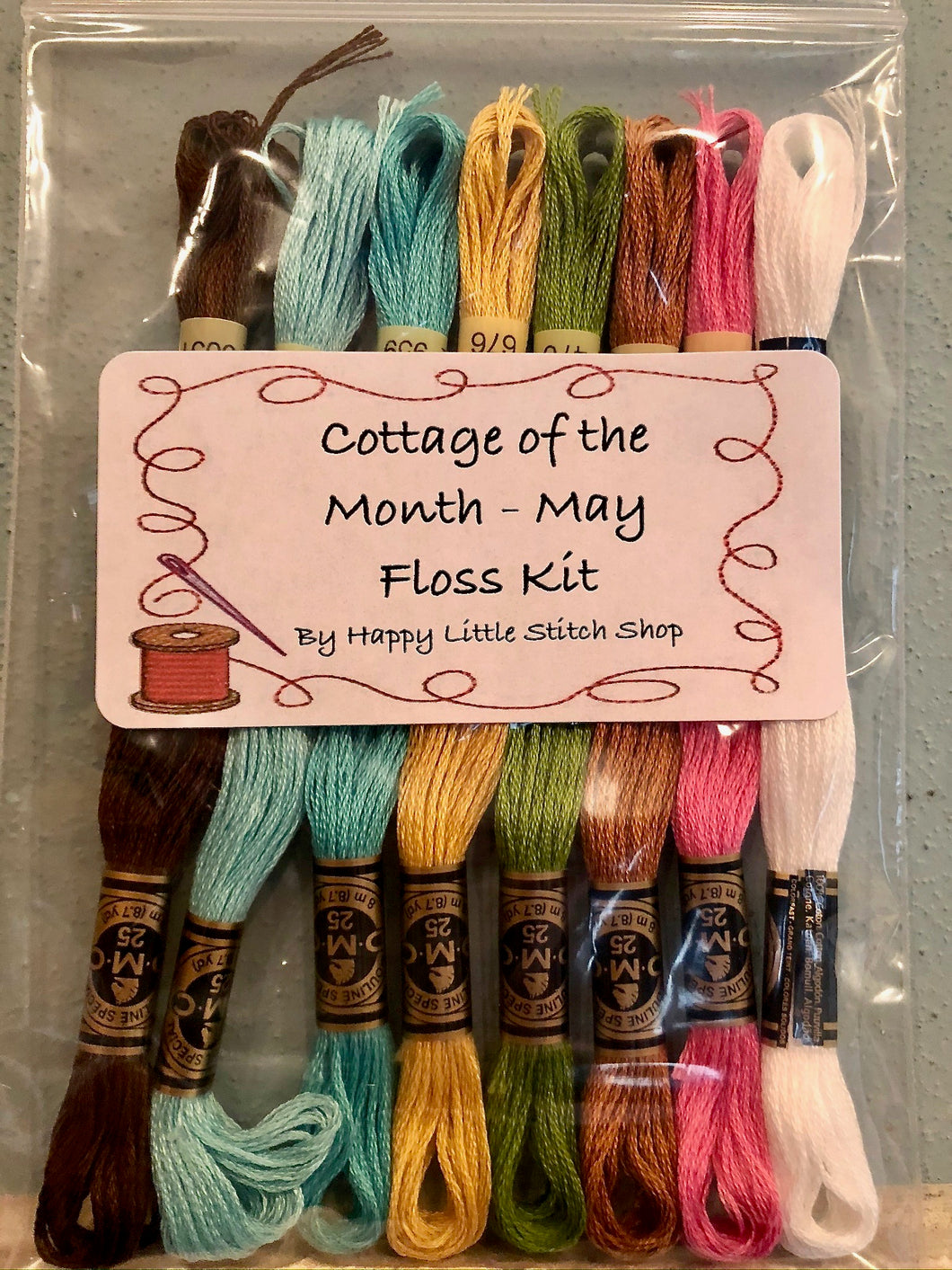 Floss Kit - Cottage of the Month - May