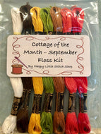 Floss Kit - Cottage of the Month - September