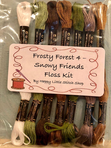 Floss Kit - Frosty Forest 4 - Snowy Friends