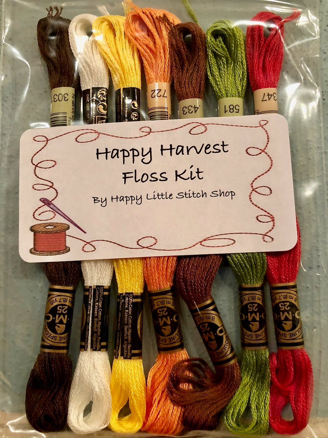 Floss Kit - Happy Harvest