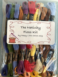 Floss Kit - The Nativity by Country Cottage Needleworks