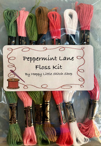 Floss Kit - Peppermint Lane
