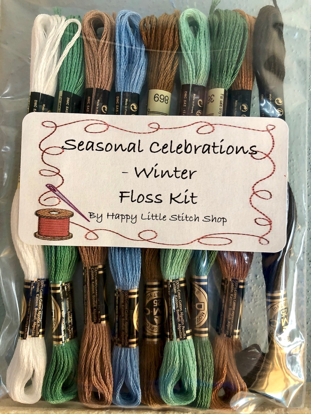 Floss Kit - Seasonal Celebrations - Winter